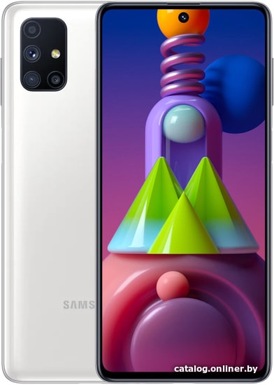 

Смартфон Samsung Galaxy M51 SM-M515F/DSN 8GB/128GB (белый)