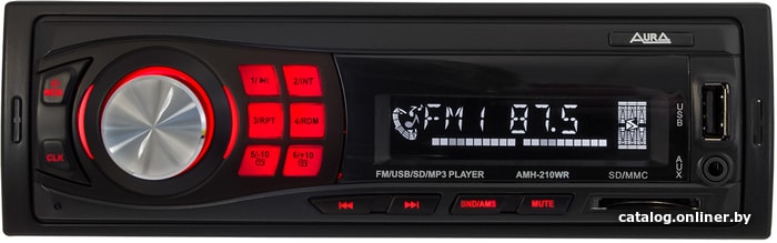 

USB-магнитола Aura AMH-210WR