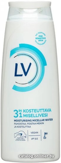 

LV Мицеллярная вода Для очищения кожи и снятия макияжа 250 мл