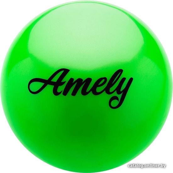 

Мяч для художественной гимнастики Amely AGB-101 19 см (зеленый)