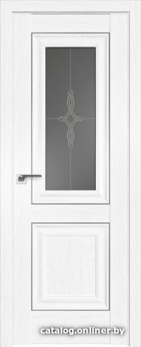 

Межкомнатная дверь ProfilDoors 28X 80x200 (пекан белый/стекло узор графит)