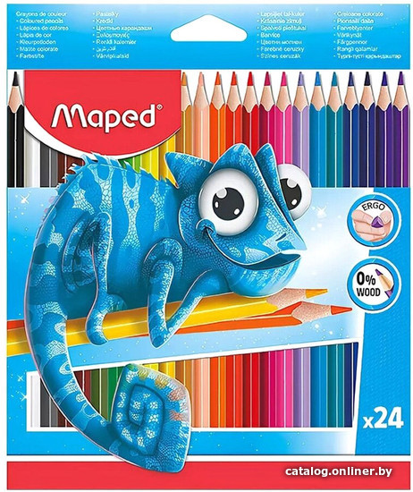 

Набор цветных карандашей Maped 862254 (24 цв)
