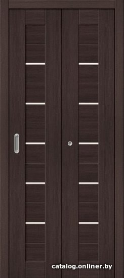 

Межкомнатная дверь el'Porta Порта-22 35x200 (Wenge Veralinga Magic Fog)