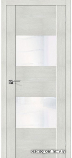 

Межкомнатная дверь el'Porta Vetro VG2 White Waltz (Bianco Veralinga)