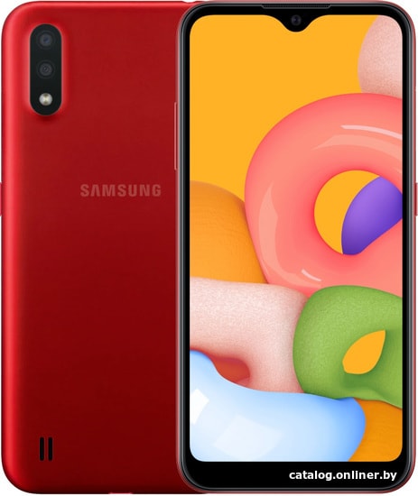 

Смартфон Samsung Galaxy A01 SM-A015F/DS (красный)
