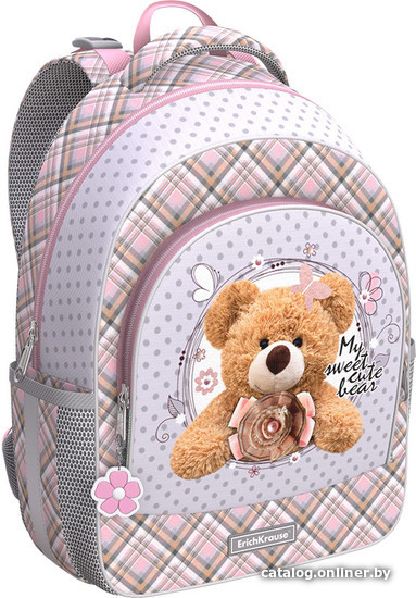 

Школьный рюкзак Erich Krause ErgoLine 15L Teddy Bear 52604