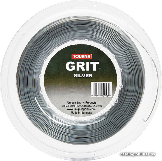 

Струна для теннисной ракетки Tourna Grit GRIT-220-16 (серый)