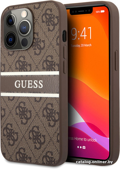 

Чехол для телефона CG Mobile Guess для iPhone 14 Pro GUHCP14L4GDBR