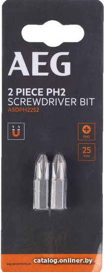 

Набор бит AEG Powertools 4932479520 (2 шт)