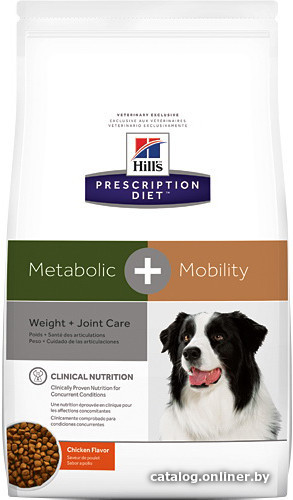 

Сухой корм для собак Hill's Prescription Diet Metabolic + Mobility Canine Original 12 кг