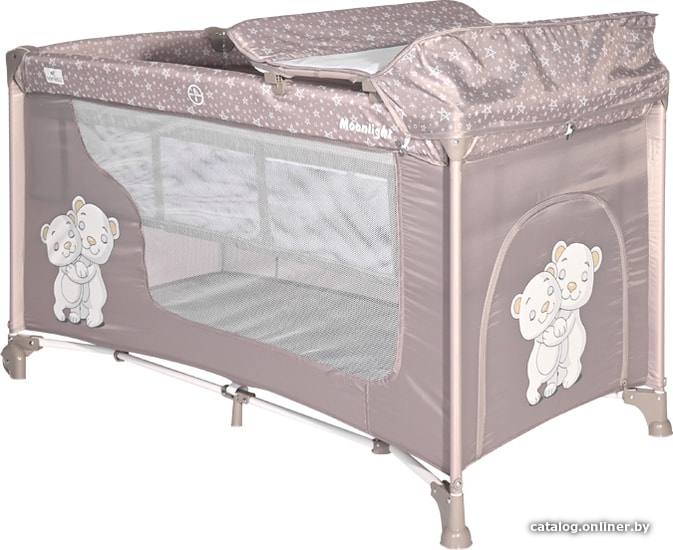 

Манеж-кровать Lorelli Moonlight 2 Layers 2021 (beige)