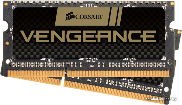 

Оперативная память Corsair Vengeance 2x4GB DDR3 SO-DIMM PC3-12800 KIT (CMSX8GX3M2A1600C9)