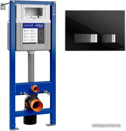 

Инсталляция для унитаза Cersanit Aqua Smart M 40 63475 + P-BU-MOV/Blg/Gl