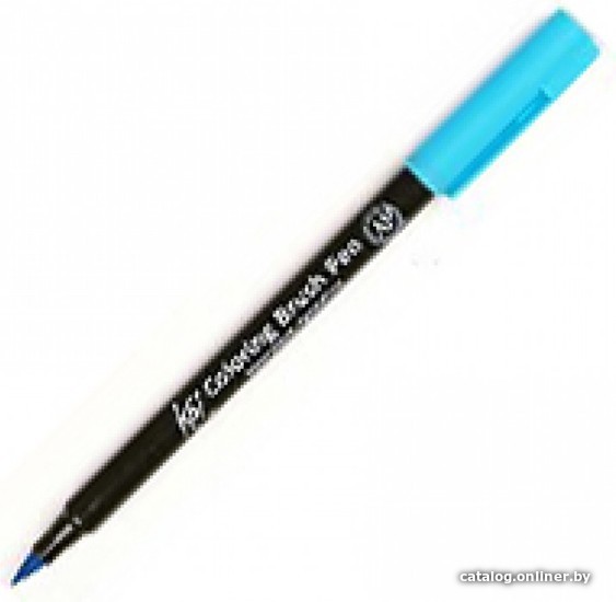 

Маркер художественный Sakura Pen Koi Color Brush XBR125 (голубой)
