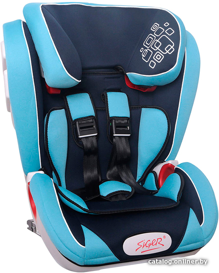 

Детское автокресло Siger Индиго Isofix (синий)