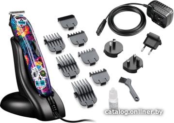 

Универсальный триммер Andis Slimline Ion Cordless Trimmer Sugar Skull BTF3