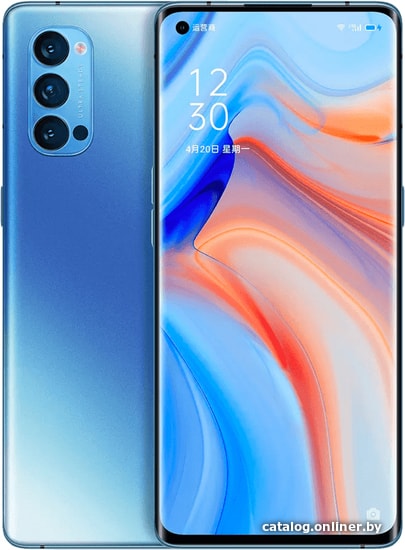 

Смартфон Oppo Reno4 Pro 5G китайская версия 12GB/256GB (синий)