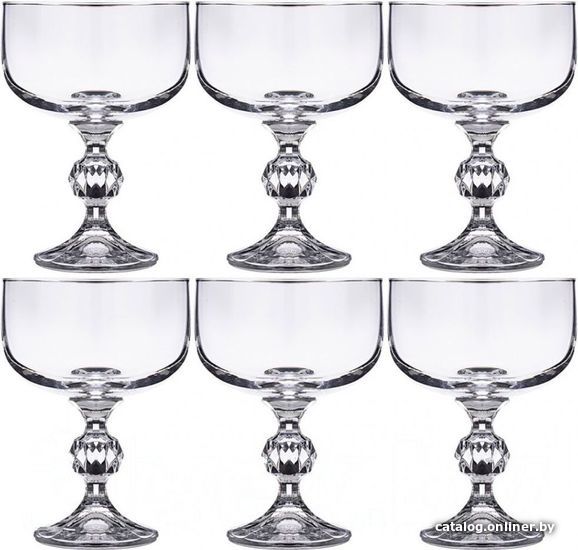 

Набор бокалов для мартини Bohemia Crystal 669-281