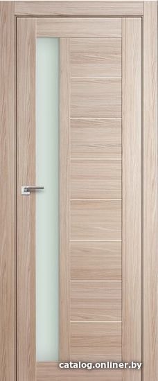 

Межкомнатная дверь ProfilDoors 37X 90x200 (капучино мелинга/стекло матовое)