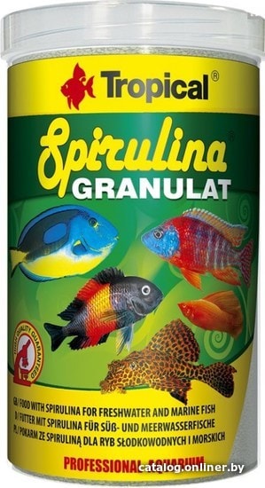 

Сухой корм Tropical Spirulina Granulat 250 мл