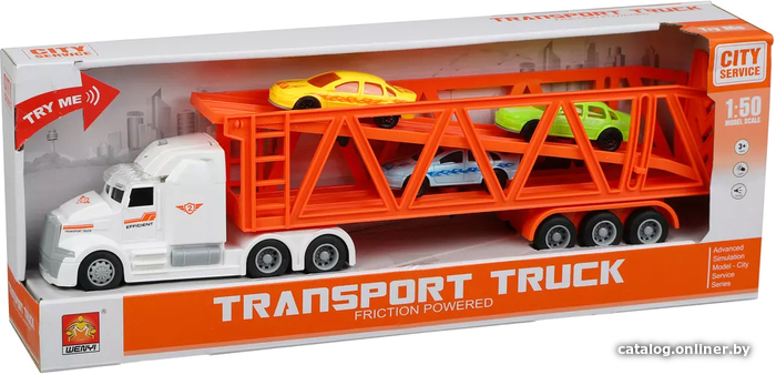 

Грузовик Наша Игрушка Автовоз WY782B