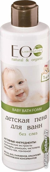

Пена для ванны детская Ecolab Детская пена для ванн 1+ без слез
