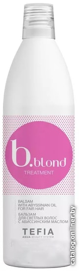 

Tefia Шампунь Bblond Treatment с абиссинским маслом 250 мл