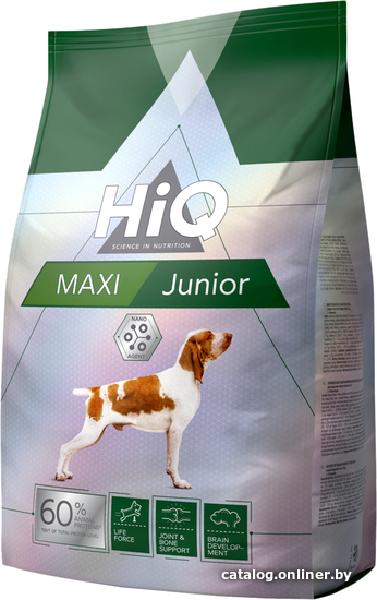 

Сухой корм для собак HiQ Maxi Junior 18 кг