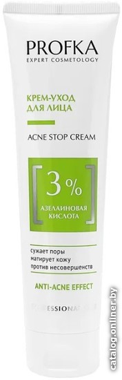 

Profka Крем для лица Acne Stop Cream С азелаиновой кислотой 100 мл