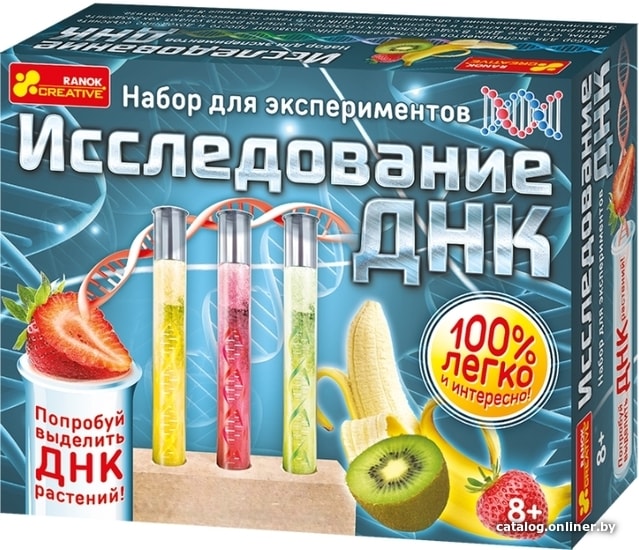 

Набор для опытов Ranok-Creative Исследование ДНК 12114089Р