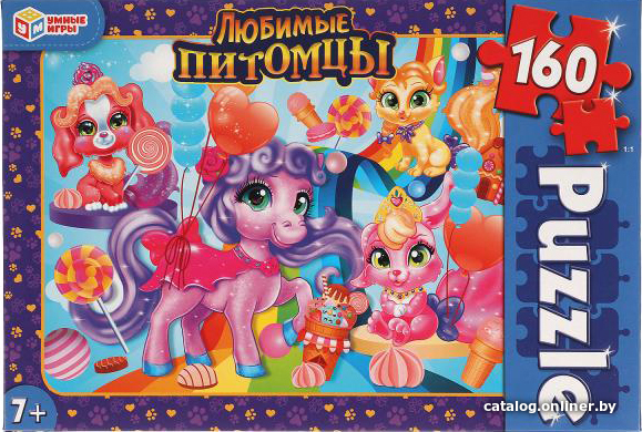 

Пазл Умные игры Любимые питомцы 4680107915405 (160 эл)