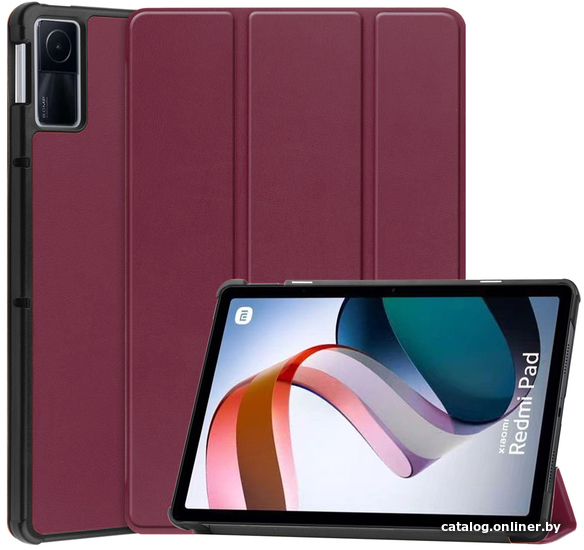 

Чехол для планшета JFK Smart Case для Xiaomi Redmi Pad 10.6 (бордовый)