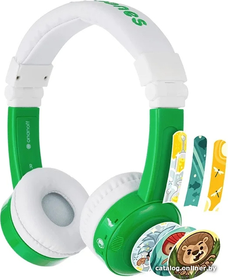 

Наушники Onanoff BuddyPhones InFlight (зеленый)