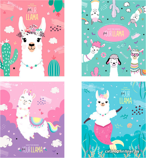 

Общая тетрадь ArtSpace клетка Funny lama Т48к_29740 (48 л)