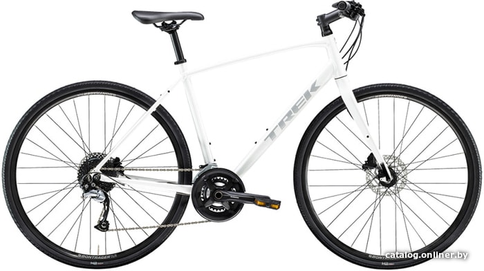 

Велосипед Trek FX 3 Disc M 2021 (белый)