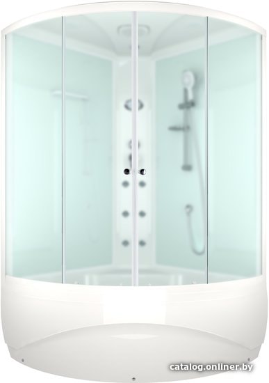 

Душевая кабина Domani-Spa Vitality High 120x120 с гидромассажем (матовое/белый)
