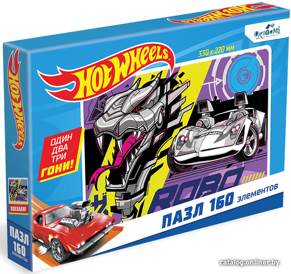 

Пазл Origami Game Hot Wheels Неустрашимый 07078 (160 эл)