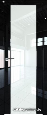 

Межкомнатная дверь ProfilDoors 8L 60x200 (черный люкс/стекло белый триплекс)