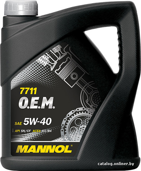 

Моторное масло Mannol O.E.M. for Daewoo 5W-40 4л