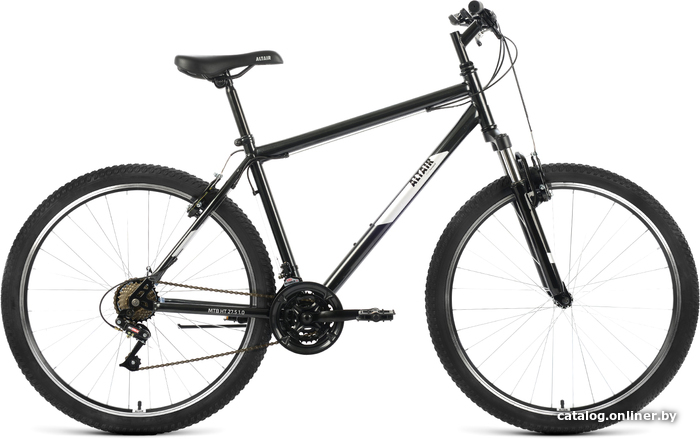 

Велосипед Altair MTB HT 27.5 1.0 р.19 2022 (черный/серебристый)