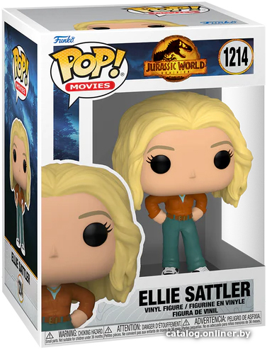 

Фигурка Funko POP! Movies. Jurassic World Dominion - Dr. Ellie Sattler 62225