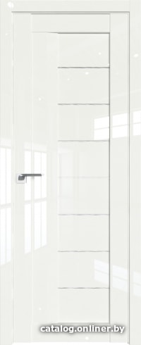 

Межкомнатная дверь ProfilDoors 17L 60x200 (дарквайт люкс, стекло дождь белый)