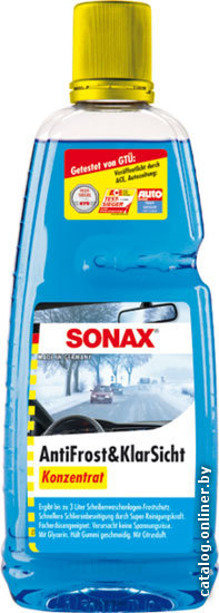 

Стеклоомывающая жидкость Sonax 332300 зимняя 1л