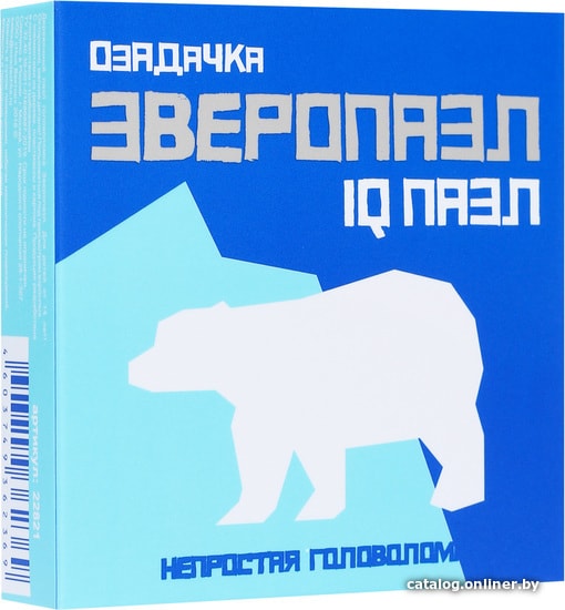 

Головоломка Озадачка Зверопазл Медведь 22821