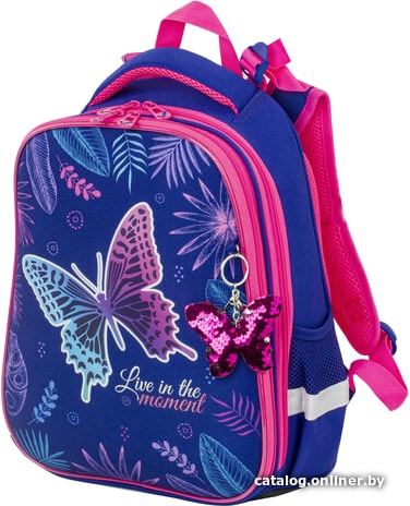 

Школьный рюкзак BRAUBERG Beautiful butterfly 229901