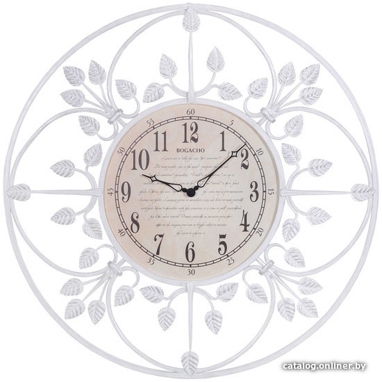 

Настенные часы Bogacho London Time большие Айс 47007