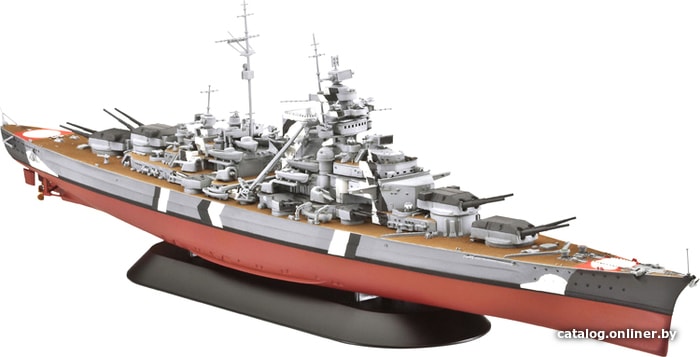 

Сборная модель Revell 05098 Немецкий линейный корабль Battleship Bismarck