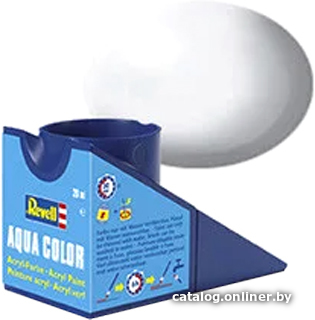 

Краска для моделей Revell Aqua Color 7026301 (белый шелково-матовый, 18 мл)