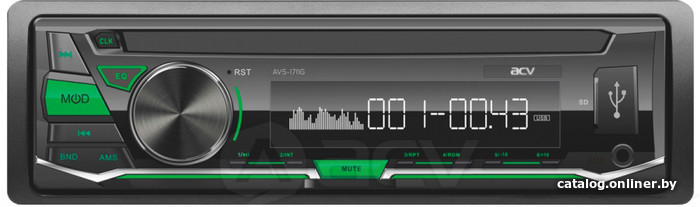 

USB-магнитола ACV AVS-1711G