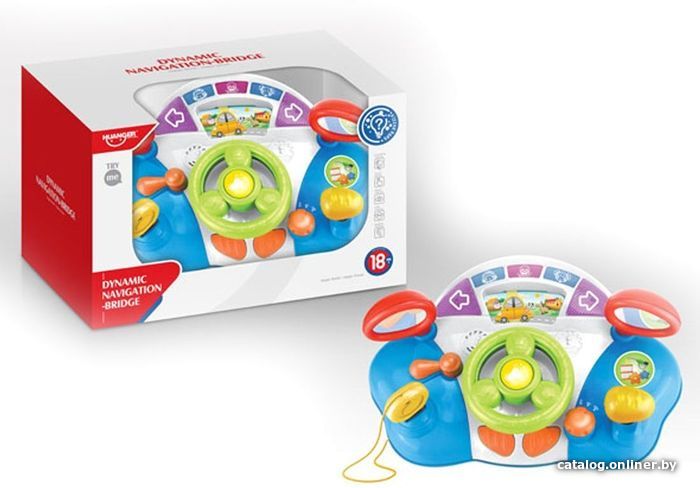 

Интерактивная игрушка Наша Игрушка Руль музыкальный Y18720006
